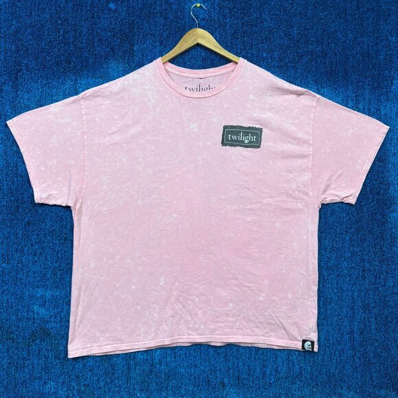 Twilight Its Complicated Movie Pink T-Shirt Size 2X - Picture 1 of 5